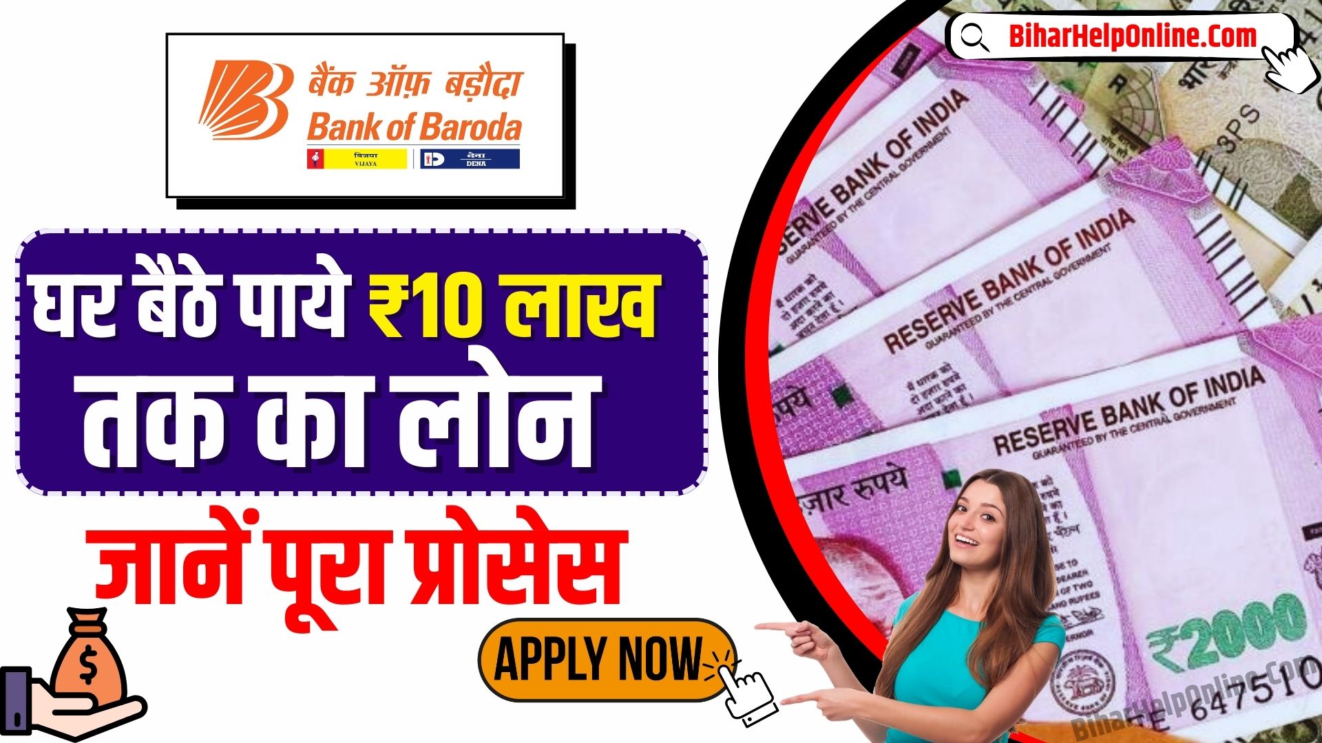 Bank of Baroda E Mudra Loan, बैंक ऑफ बड़ौदा लोन 