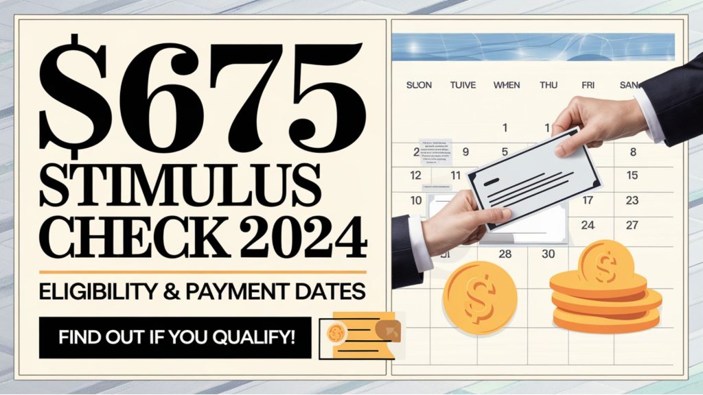 $675 Stimulus Check 2024