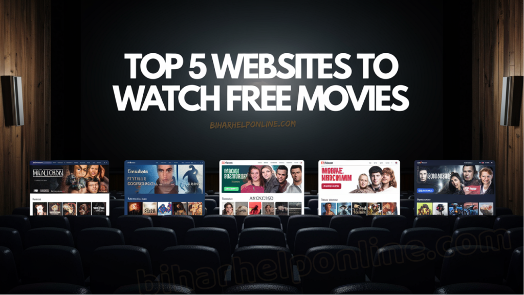 Top 5 Websites to Watch Free Movies Online 2024 (Guide)